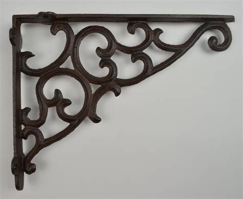 decorative metal brackets